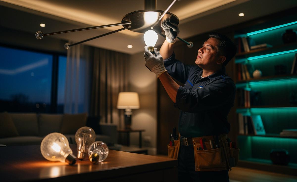 Ein Elektriker erklärt: Weshalb LED-Licht die beste Wahl für Energiesparen im Haushalt ist.